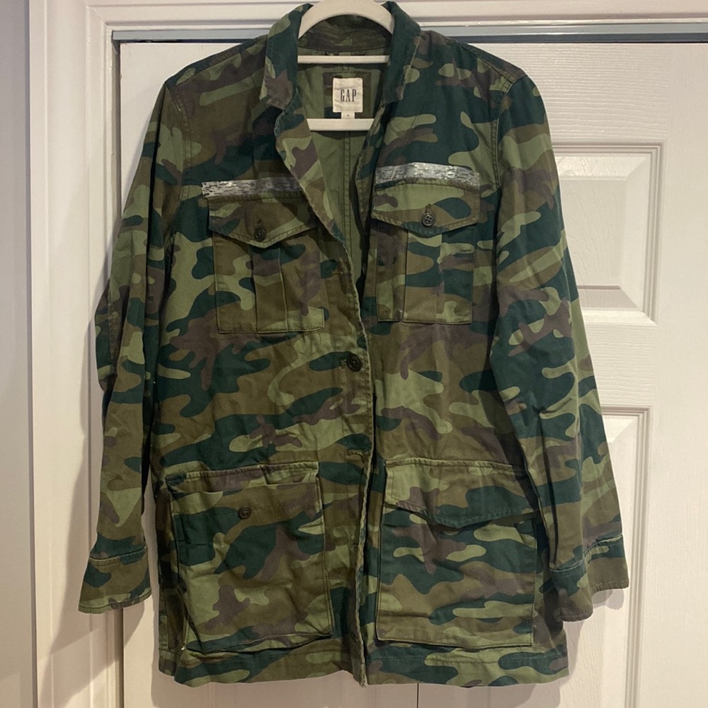 Gap camo jacket